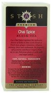 Stash Tea Chai Spice Black Tea, 20 Count Tea Bags in Foil (Pack of 6) N6