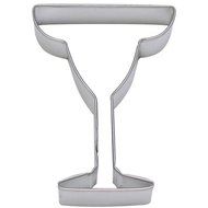 Margarita Glass Tin Cookie Cutter 4&quot; B0856