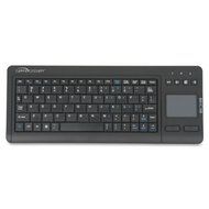 Compucessory CCS50914 2.4G Touchpad Wireless Keyboard, 4-3/8" x 11" x 7/8", Black by Compucessory
