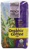 The Organic Coffee Co. Whole Bean, French Vanilla, 12 Ounce (Pack of 3)