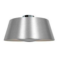 Access Lighting 23764-BSL SoHo Three Light Flush Mount, Brushed Silver Finish by Access Lighting