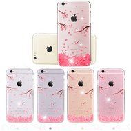 iPhone 6S Case,iPhone 6 Case, PHEZEN iPhone 6S TPU Case Luxury Bling Diamond Crystal Clear Soft TPU Silicone Back... N16