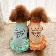 Spritech(TM) Pet Dog Puppy Lovely Cotton Clothes Vest Shirt Small Dog Blue S