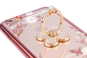 iPhone 6S Case,iPhone 6 Case, PHEZEN iPhone 6S TPU Case Luxury Bling Diamond Crystal Clear Soft TPU Silicone Back... N17