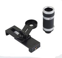 3 In 1 Universal Phone Camera Lens Kit with 0.4X Super Wide Angle Lens, 180 Degree Fish Eye Lens and 10X Macro... N56