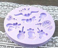 DIY Cake Decorating Fondant Silicone Sugar Craft Mold, Mini Lollipop