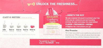 Bigelow Cranberry Apple Tea (Box of 28)