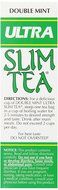 Ultra Slim Tea, Double Mint, Tea Bags, 24 Count Box N3