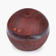 Powstro USB Ultrasonic Humidifier, 300ml Quiet Aroma Fragrance Diffuser Machine Nebulizer Spa with Blue LED Light... N12