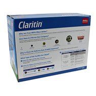 Claritin True HEPA Desktop Air Purifier, White N6