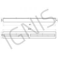 Ignis EB6200 Ethanol Fireplace Burner Insert