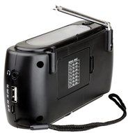 Kaito KA332W Portable Hand Crank Solar AM/FM NOAA Weather Radio with Cell Phone Charger &amp; 3-LED Flashlight (Green) N4