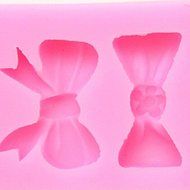 Bow Tie Bowknot Silicone Fondant Cake Mold Chocolate Clay Mould N3