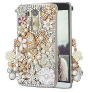 Spritech(TM) Bling Phone Case For LG V10,3D Handmade Crystal Perfume Pattern Accessary Design Clear Cellphone... N18