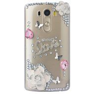 Spritech(TM) Bling Phone Case For LG V10,3D Handmade Crystal Perfume Pattern Accessary Design Clear Cellphone... N20