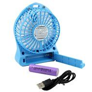 Mini Lithium Battery Fan Summer Portable Super Big Wind Operated Desk Small USB Rechargeable Battery Powered Handheld... N3