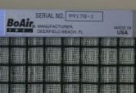 12x12x1 Boair 5-stage Electrostatic Furnace and AC Filter N3