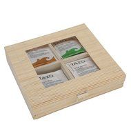 Bamboo Tea Box - Tazo Tea Bundle, Tea Chest, Tea Storage, 33 Tazo Tea Bags in 11 Assorted Flavors N3