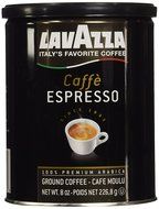 Lavazza Caffe Espresso Ground Coffee, 8-Ounce Can (Pack of 2) N5