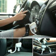 YJY 2-Hours 50mL Aromatherapy Essential Oil Diffuser for Car with USB Port Hub, Silent Ultrasonic Waterless Auto... N9