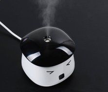 INST LeBao Mini Humidifier with USB Cable, Ideal for Bedrooms, Living Rooms, etc. (Black 01) N5