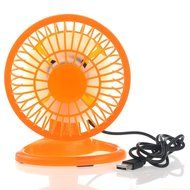 Bangcool Mini Fan Innovative Battery USB Power 360 Degree Adjustable Spin Mute Electric Fan for PC/Notebook/Laptop... N2