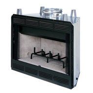 FMI B36 36 Bungalow Smooth Face Wood Burning Fireplace