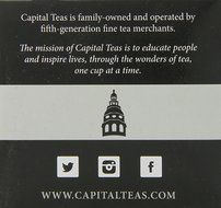 Capital Teas Turmeric Ginger Organic Tea, Keurig Cups, 12 Count N10