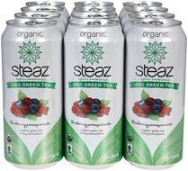 Steaz Iced Green Tea W/ Pomegranate &amp; Blueberry-16 oz N3