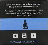 Capital Teas Turmeric Ginger Organic Tea, Keurig Cups, 12 Count N12