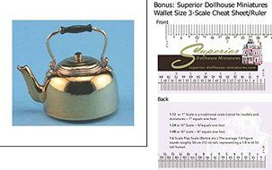 Dollhouse COPPERTONE TEA KETTLE
