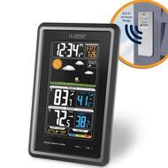 La Crosse Technology S88907 Vertical Wireless Color Forecast Station with Temperature Alerts N3