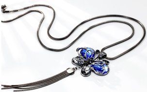2016 New Style Women Fashion Butterfly Tassels Long Sweater Chain