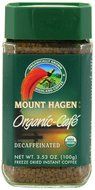 Mount Hagen Organic Freeze Dried Instant Decaffeinated Coffee, 3.53-Ounce Jars (Pack of 6)