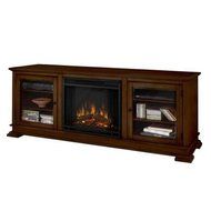 Hudson 68 In. Media Console Electric Fireplace in Espresso