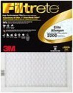 20x25x1 (19.6 x 24.6) Filtrete 2200 Elite Allergen Reduction Filter by 3M (4 Pack) N2