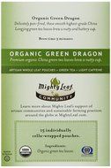 Mighty Leaf Green Tea, Organic Green Dragon, 15 Pouches N3