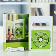 LOHOME&reg; Mini Mute Fan, Adjustable Outdoor Protable Hand-hold USB Rechargeable Creative Student Desk Small Fan... N4