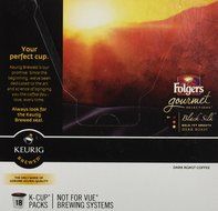 Folgers Black Silk - 18 ct