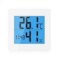 DAN SPEED High accuracy LCD Digital Thermometer Hygrometer Indoor Electronic Temperature Humidity Meter Clock...