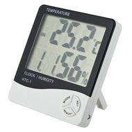 New LCD Digital Alarm Clock Thermometer Temperature Humidity Hygrometer Meter N2
