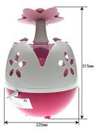 HOMEIMAGE Cartoon Flower Shape Cool Mist Humidifier - HI-HYB22 N7