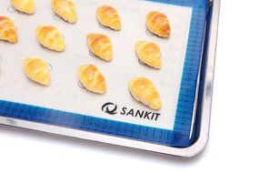 Sankit Premium Silicone Baking Mat,non-stick Reusable Baking Liner,16.5 X 11.8 Inches-blue N5