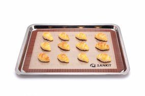 Sankit Premium Silicone Baking Mat,non-stick Reusable Baking Liner,16.5 X 11.8 Inches-blue N6