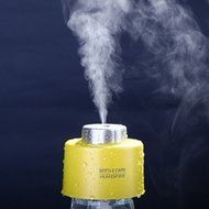 Polytree Mini USB Night-light Portable Air Mist Humidifier with Cover for Bedroom Office (Blue) N2