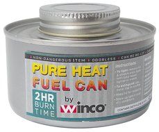 Winco C-F6 Chafing Fuel, 6 Hour, Twist Cap, 24 Pieces Per Box