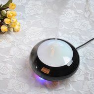 Ultrasonic Aroma Essential Oil Diffuser Humidifier for Home Yoga Office Spa Bedroom Baby Room (Dark Wooden-grain) N7