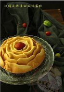 8&quot; Big Rose Shape Food Grade Silicone Cake Mold Birthday Cake Bakeware(1pcs) N3