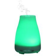 Tsonmall Aroma Essential Oil Diffuser 100ml Portable Cool Mist Aroma Humidifier with Changing 7 LED Lights N5