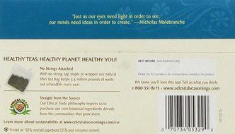 Celestial Seasonings Vanilla Rooibos Tea, 20 Count (Pack of 6) N18